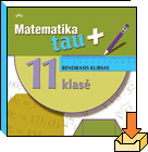Matematika Tau plius. 11 klasė. Bendrasis kursas. (2017/2018 m.m. su atsakymais)